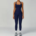 Conjunto Fitness VYRA Seamless - Legging + Top Manga Longa Canelado